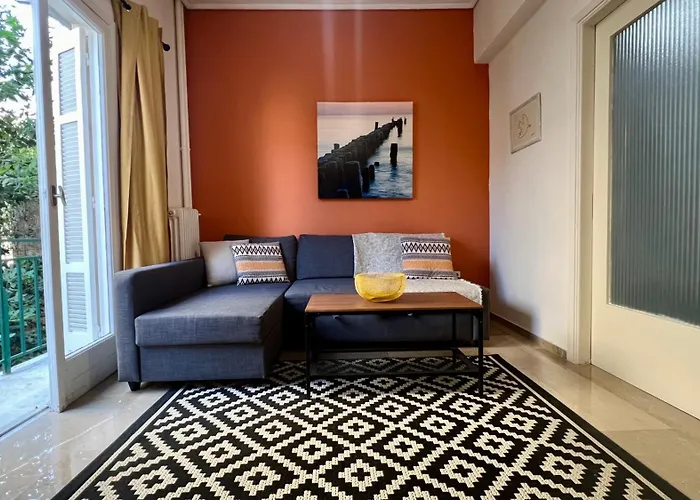 Modern & Cozy 51Sqm Apt In Thisseio